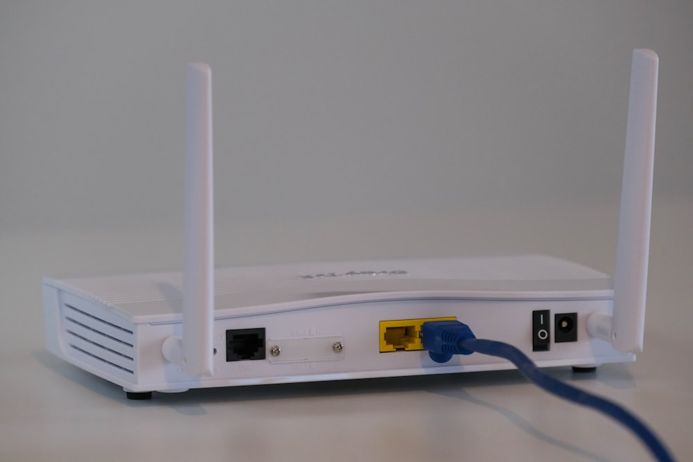 Home Wi-Fi router on a table